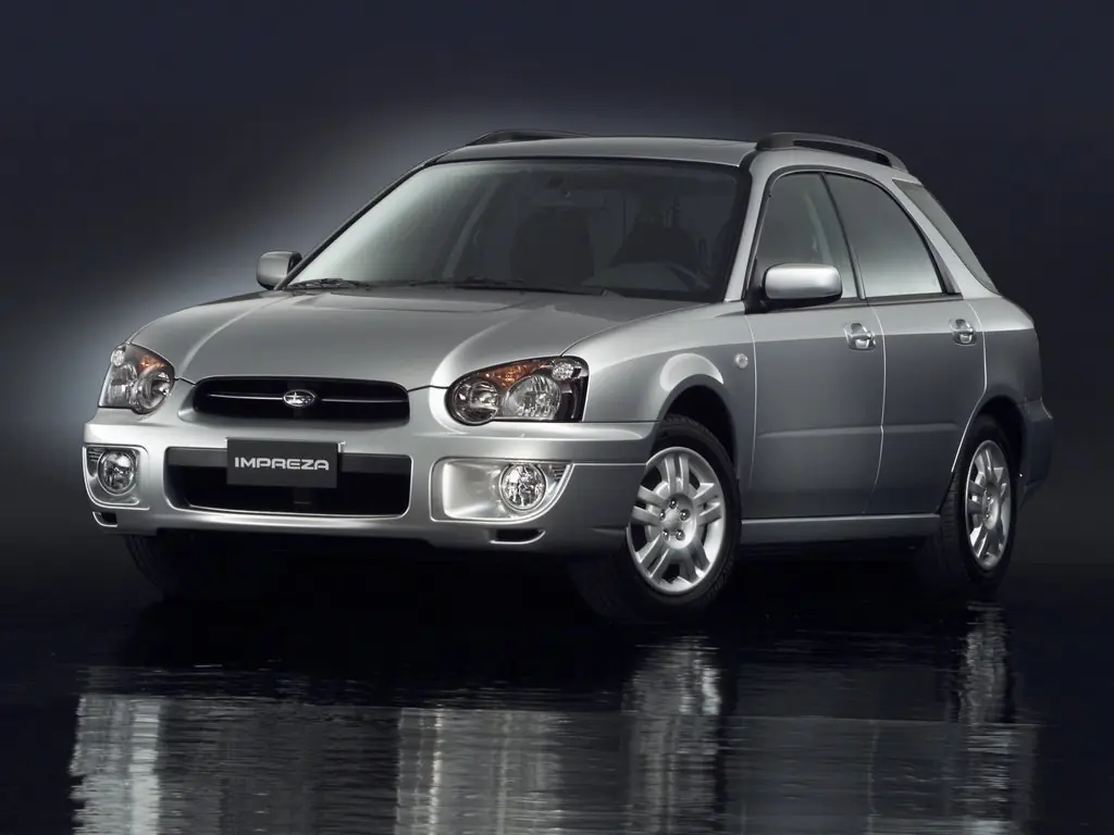 Subaru Impreza (GG5, GG9) 2 поколение, рестайлинг, универсал (11.2002 - 12.2005)